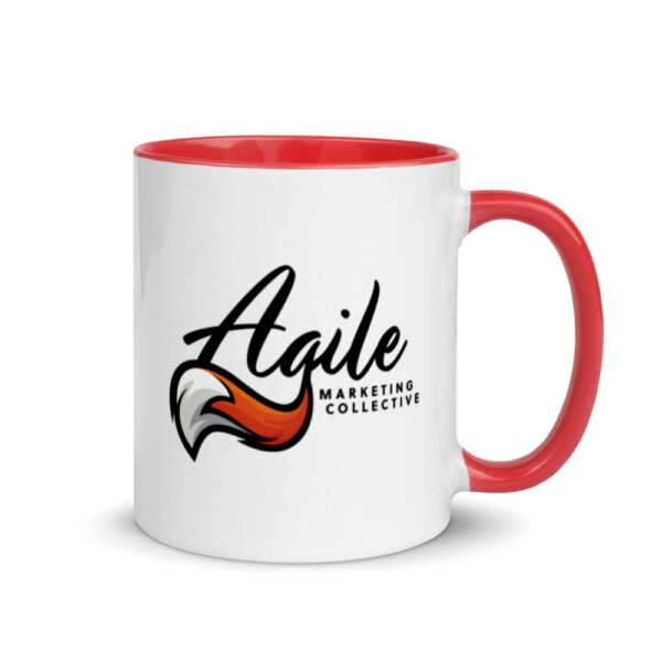 "Agile" Mug with Color Inside - Image 3